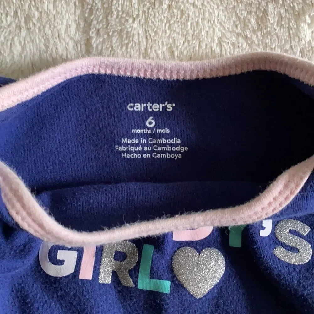 3/$15 Carter’s Onesie “Daddy’s Girl”